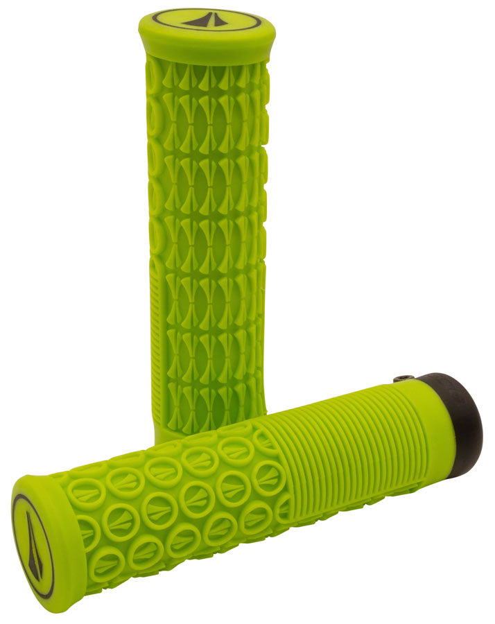 SDG Thrice 31 Lock On Grips - Neon Green