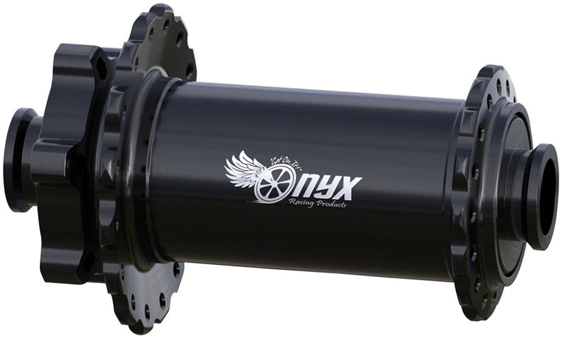 Onyx Vesper Front Hub - 15 x 110mm 6-Bolt Black 28H