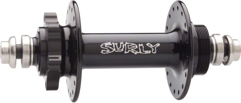 Surly Ultra New Rear Hub - Threaded x 135mm 6-Bolt Threaded Black 32H