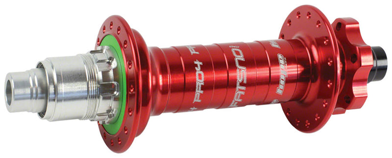 Hope Fatsno Pro 4 Rear Hub - 12 x 197mm 6-Bolt XD Red 32H