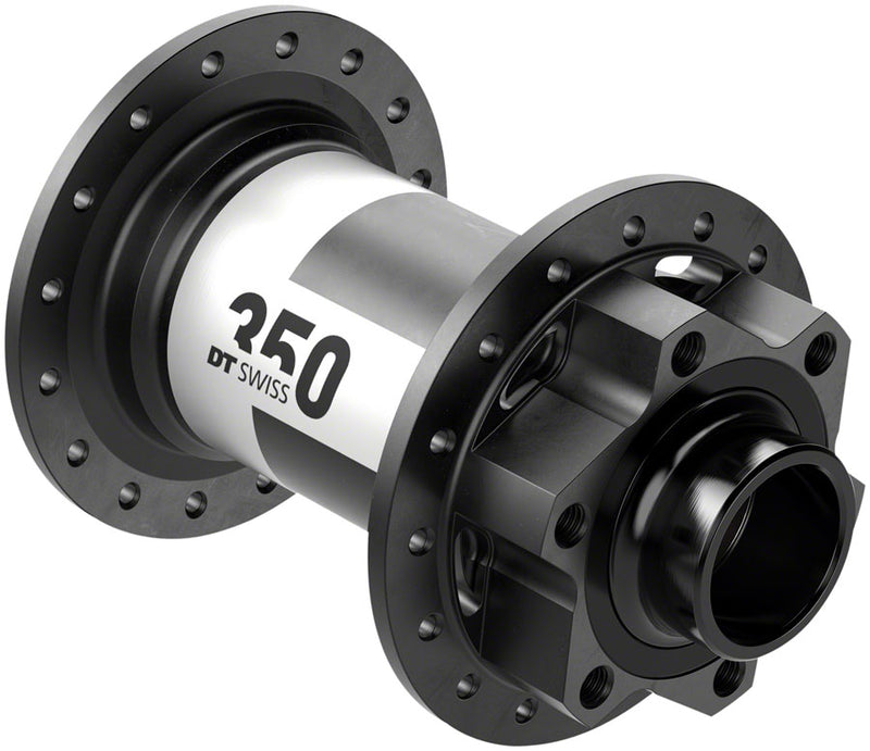 DT Swiss 350 Front Hub - 20 x 110mm DH Boost 6-Bolt Black 28H