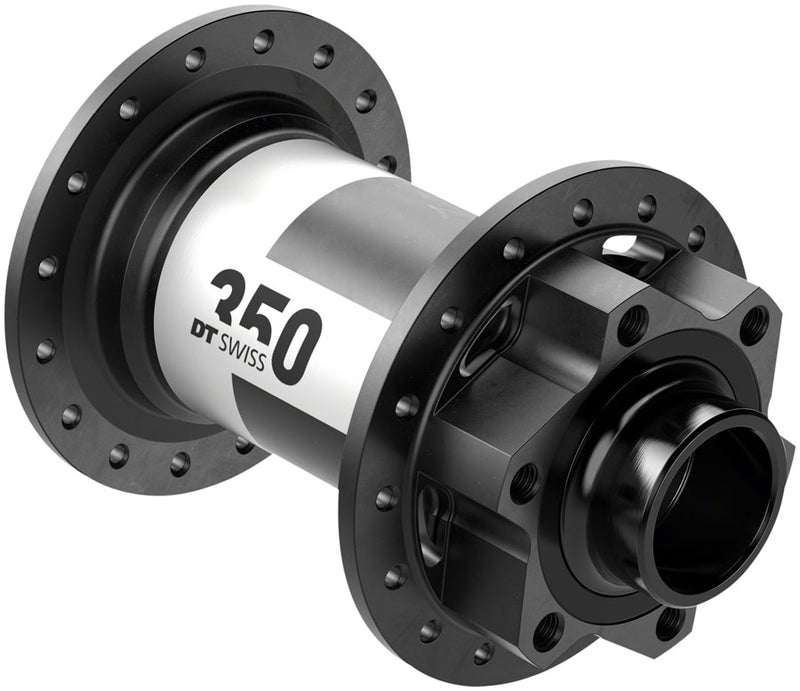 DT Swiss 350 Front Hub - 20 x 110mm 6-Bolt Black 32H