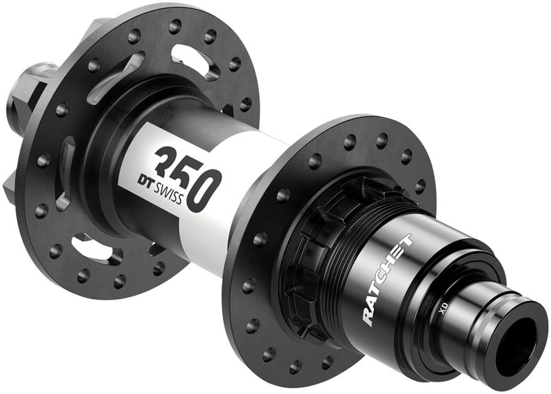 DT Swiss 350 Rear Hub - 12 x 148mm 6-Bolt XD Black 32H 36pt