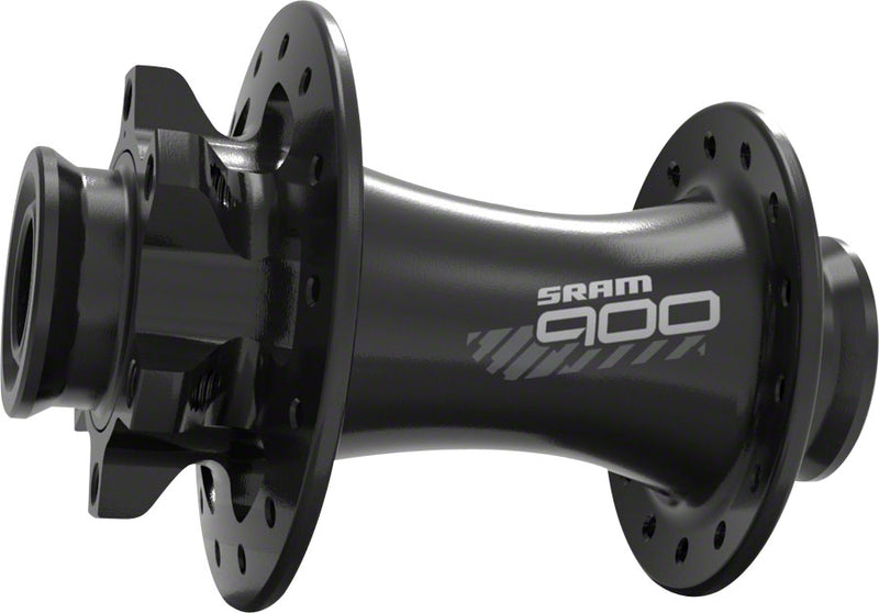 SRAM 900 Front Hub - 15/12/QR x 100mm 6-Bolt Black 24h