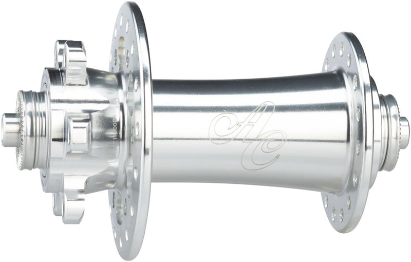 All-City Go-Devil Front Hub - 15/12/QR x 100mm 6-Bolt Sliver 32h