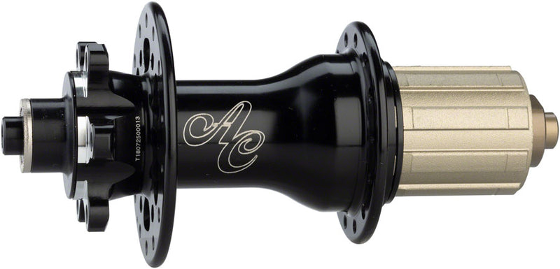 All-City Go-Devil Rear Hub - QR x 135mm/12 x 142mm 6-Bolt HG 11 Road BLK 28H