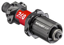 DT Swiss 240 EXP Rear Hub - QR x 130mm Rim Brake HG 11 Road BLK/Red 24H Straight Pull 36pt