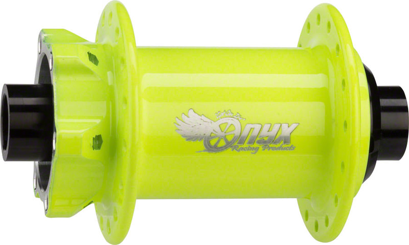 Onyx MTB Front Hub - 15 x 110mm Boost 6-Bolt Fluorescent Yellow