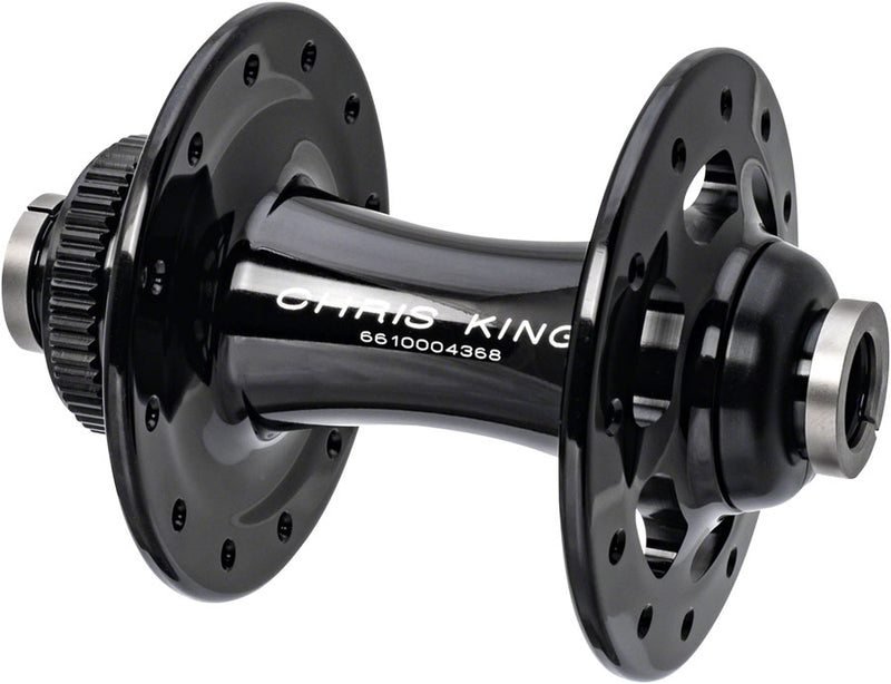 Chris King R45D Front Hub - 12 x 100mm Center-Lock Black 24H