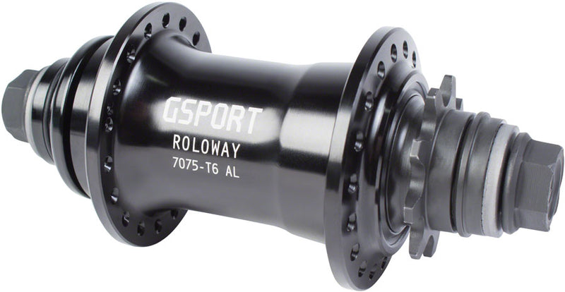 G Sport Roloway Cassette Rear BMX Hub - 9T RSD/LSD Black