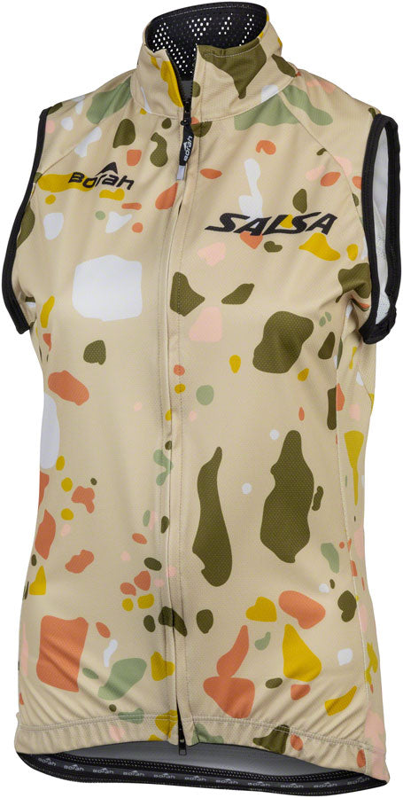 Salsa Women's Terrazzo Vest - Large Tan