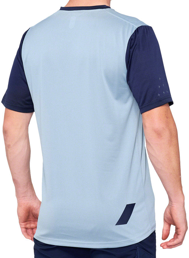 100% Ridecamp Jersey - Slate/Navy Medium