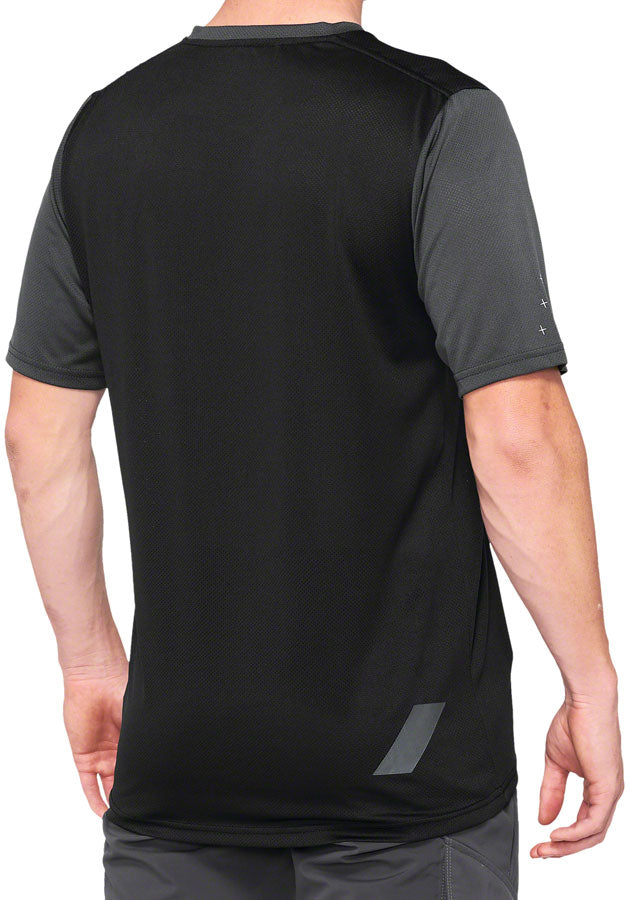 100% Ridecamp Jersey - Charcoal/Black X-Large