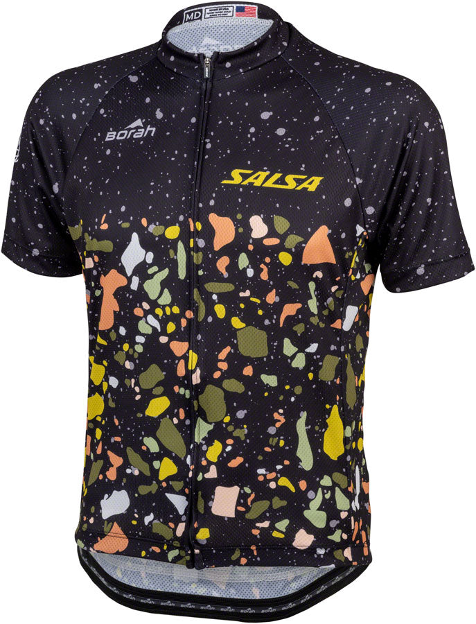 Salsa Men's Terrazzo Jersey - X-Large Black