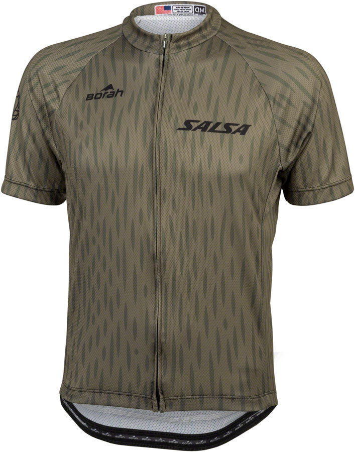 Salsa Men's Hinterland Jersey - 2X-Large Olive Green