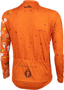 Salsa Mens Terrazzo Long Sleeve Jersey - 2X-Large Orange