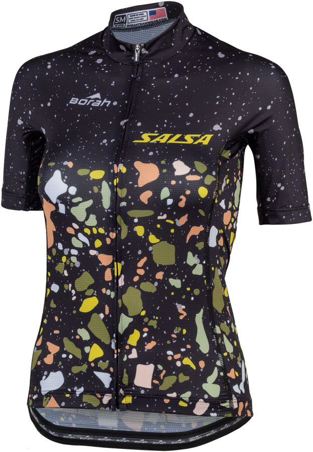 Salsa Women's Terrazzo Aero Jersey - Medium Black