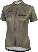 Salsa Women's Hinterland Jersey - Medium Olive Green