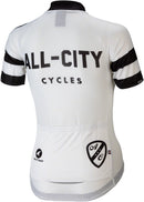 All-City Classic Jersey - White/Black Short Sleeve Womens X-Small