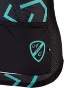 All-City The Max Jersey - Black/Mint Short Sleeve Womens Large