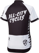 All-City Wangaaa! Jersey - Black/White Short Sleeve Womens Small