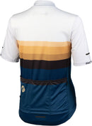 Salsa Latitude Women's Jersey - White Navy Blue Black  w/ Stripes Large