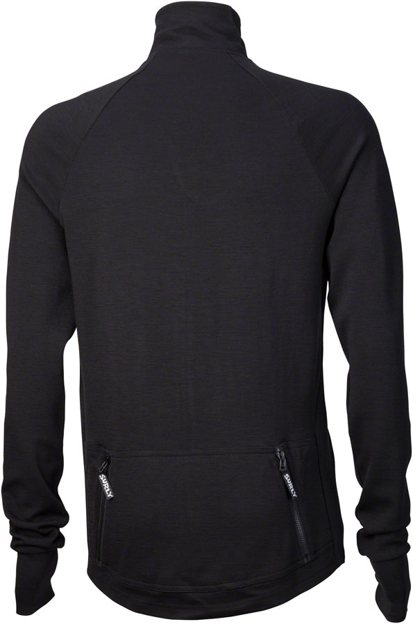 Surly Merino Wool Jersey - Black Long Sleeve Mens Medium