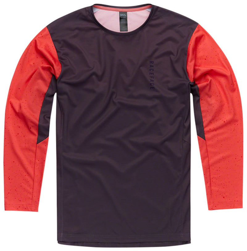 RaceFace Indy Jersey - Long Sleeve Mens Coral Large