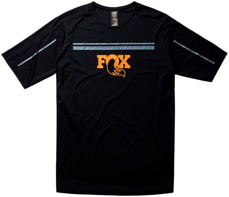 FOX Hightail Short Sleeve Jersey - Black Small
