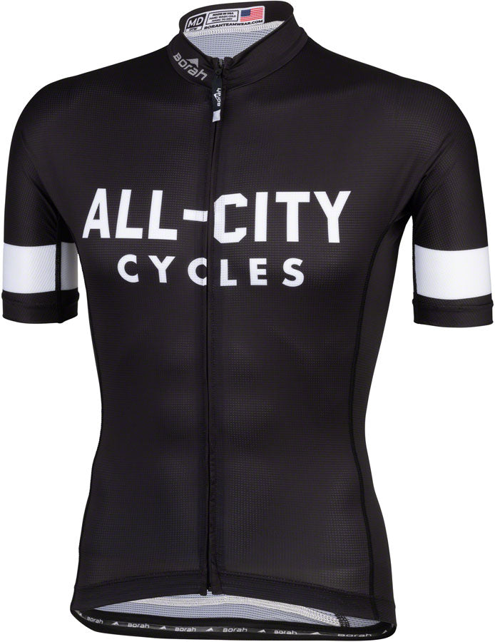 All-City Classic 4.0 Men's Jersey - Black White X-Large