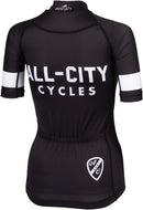 All-City Classic 4.0 Women's Jersey - Black White Large