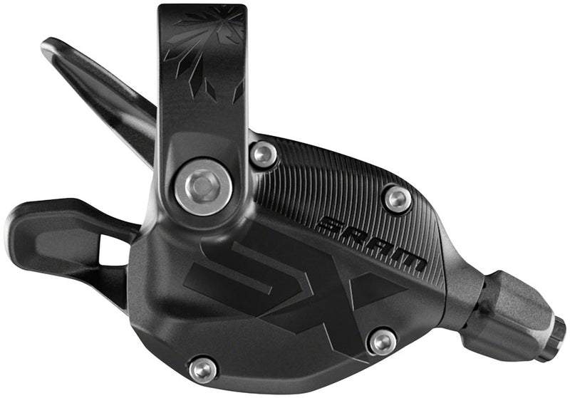 SRAM SX Eagle 12 Speed Trigger Shifter - Single Click Discrete Clamp BLK A1
