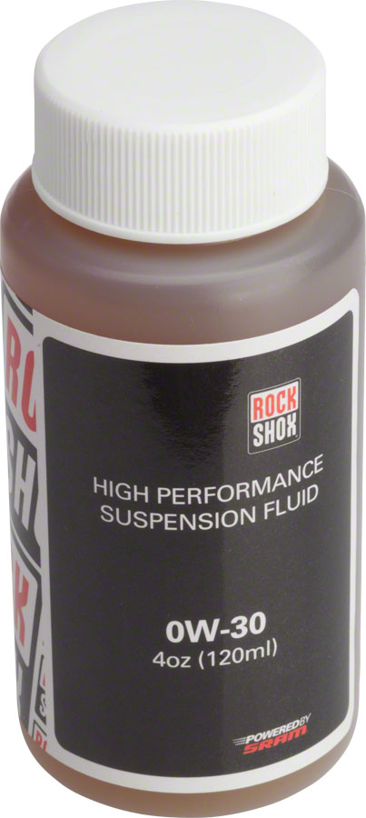 RockShox Suspension Oil 0W-30 120ml Bottle Pike/Lyrik B1/Yari Lower Legs