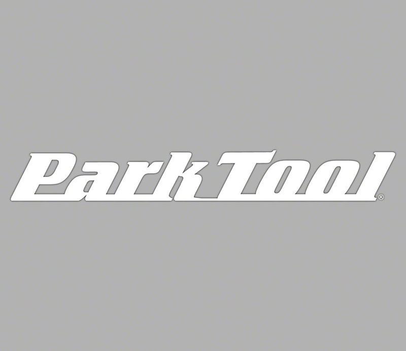 Park Tool DL-36W Horizontal Logo Decal White