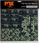 FOX Fork and Shock Decal Kit - Pistachio
