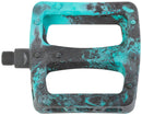 Odyssey Twisted Pro PC Pedals - Platform Composite/Plastic 9/16" Billiard Green/BLK