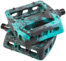 Odyssey Twisted Pro PC Pedals - Platform Composite/Plastic 9/16" Billiard Green/BLK