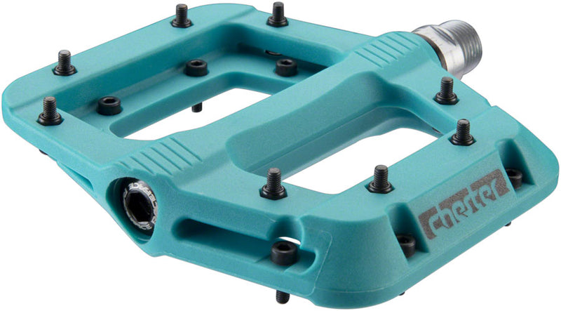 Race Face Chester (2023) Composite Pedals Turquoise