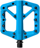 Crank Brothers Stamp 1 Pedals - Platform Composite 9/16" Blue Small