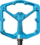 Crank Brothers Stamp 7 Pedals - Platform Aluminum 9/16" Electric Blue Large