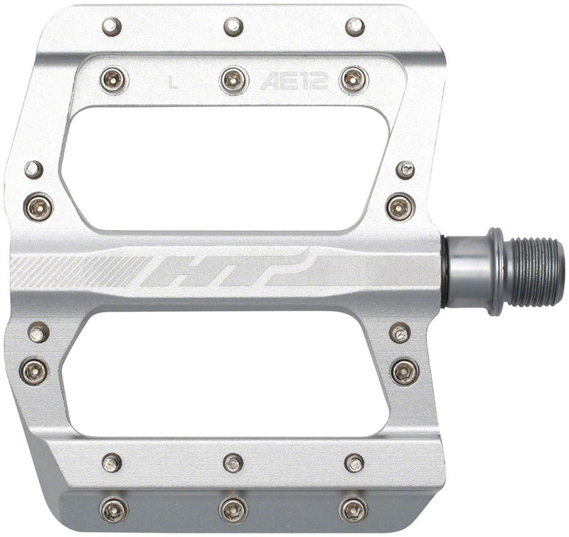 HT Components AE12 Pedals - Platform Aluminum 9/16" Silver