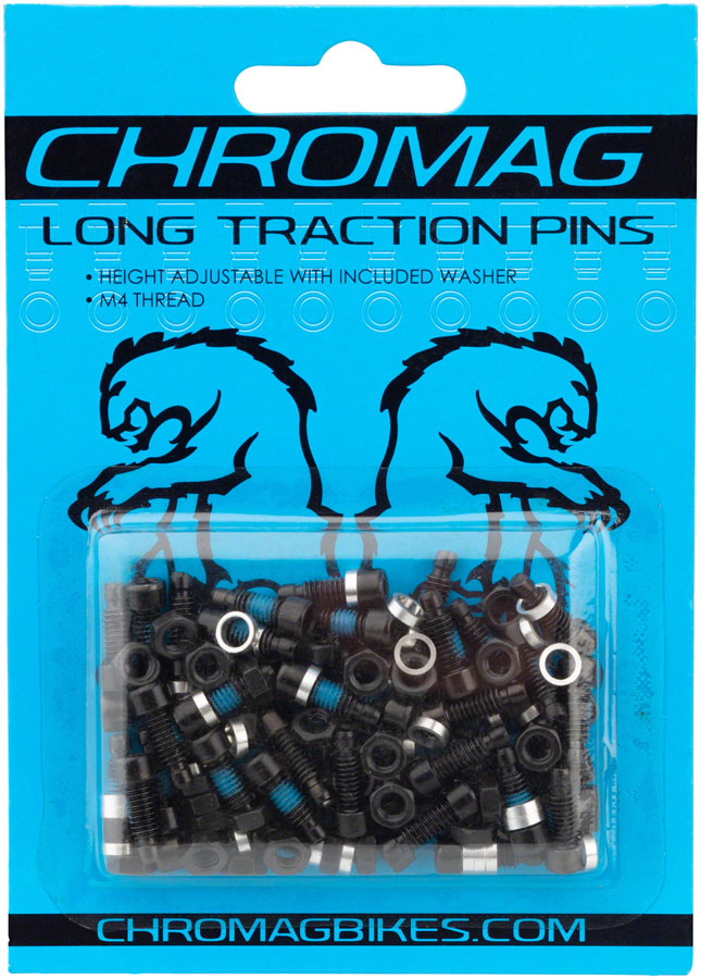Chromag Pedal Pin Kit for Scarab Contact Synth Black