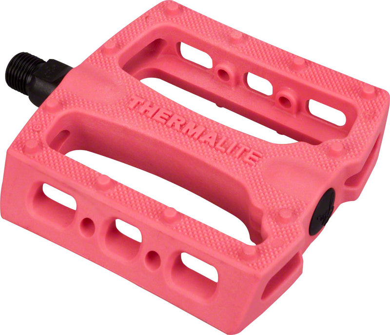 Stolen Thermalite Pedals - Platform Composite/Plastic 9/16" Neon Pink