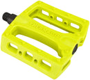 Stolen Thermalite Pedals - Platform Composite/Plastic 9/16" Neon Yellow