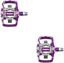 Hope TC Union Clip Pedal - Dual Sided Clipless with Platform 9/16" Purple