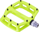DMR V12 Pedals - Platform Aluminum 9/16" Lemon Lime
