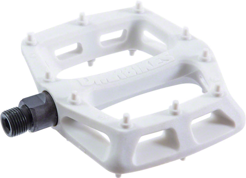 DMR V6 Pedals - Platform Plastic 9/16" White