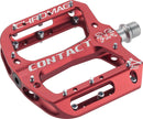 Chromag Contact Pedals - Platform Aluminum 9/16" Red