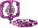 Chromag Pilot BA Pedals - Dual Sided Clipless 9/16" Purple Wide