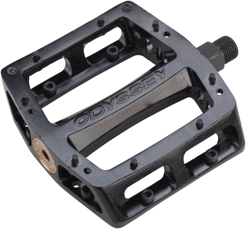 Odyssey Trailmix Pedals - Platform Aluminum 9/16" Black